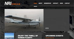 Desktop Screenshot of nriflyingclub.com